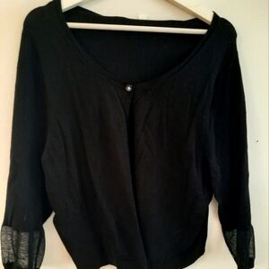 Lane Bryant black shrug Size 14/16